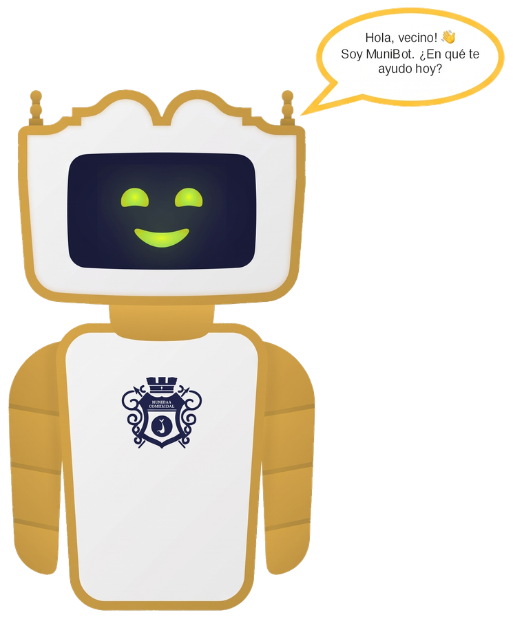 MuniBot: tocá para chatear